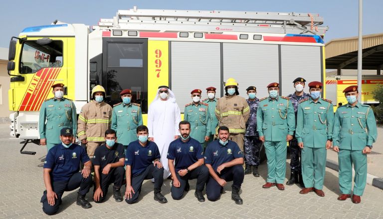 الشيخ سيف بن زايد آل نهيان يطمئن على الطفلة في المستشفى