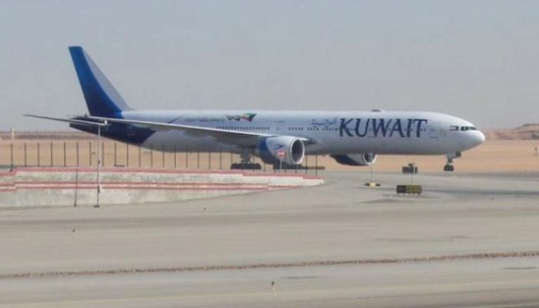 طائرة تتبع الخطوط الجوية الكويتية