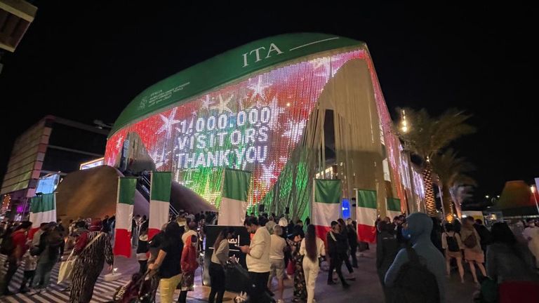 جناح إيطاليا في إكسبو دبي