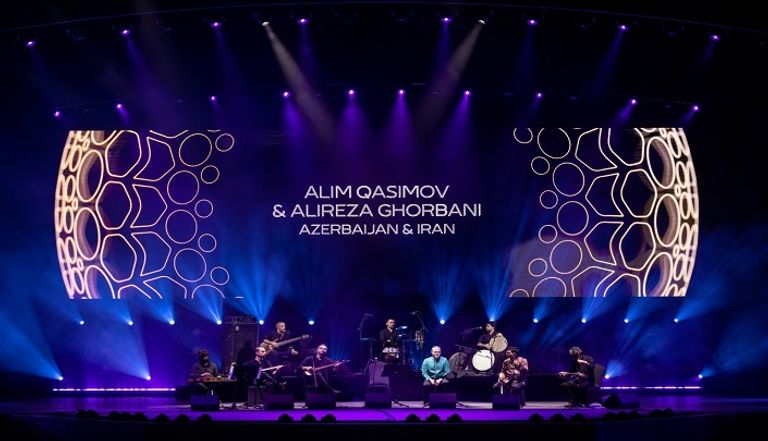 جانب من السهرة الصوفية في إكسبو 2020 دبي 