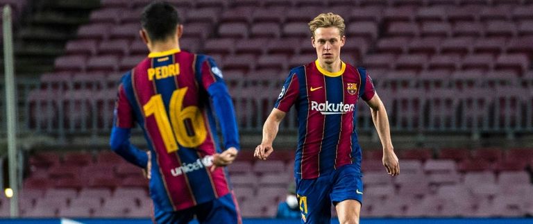 بيدري ودي يونج تشافي هرنانديز مدرب برشلونة