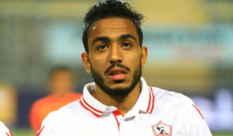 محمود عبدالمنعم "كهربا" لاعب الأهلي المصري