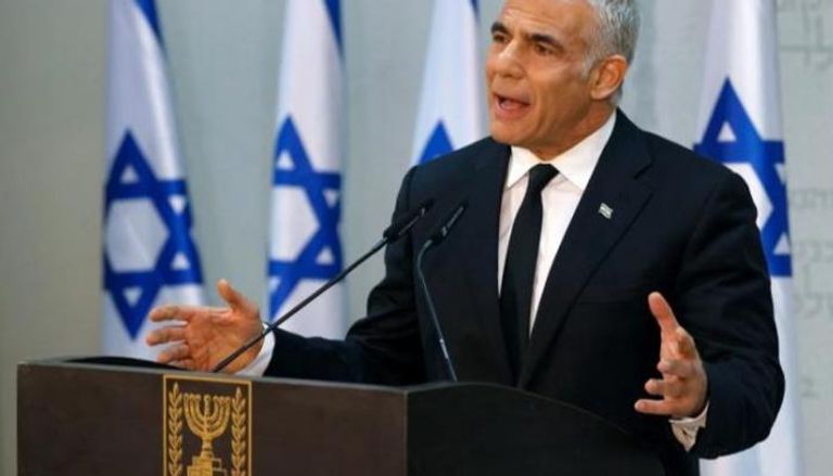 وزير الخارجية الإسرائيلي يائير لابيد- أرشيفية