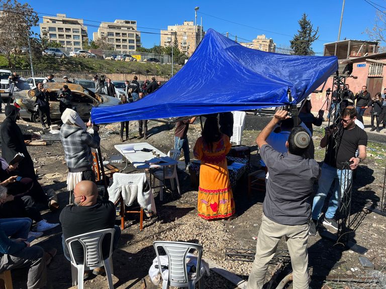 المسنة فاطمة سالم