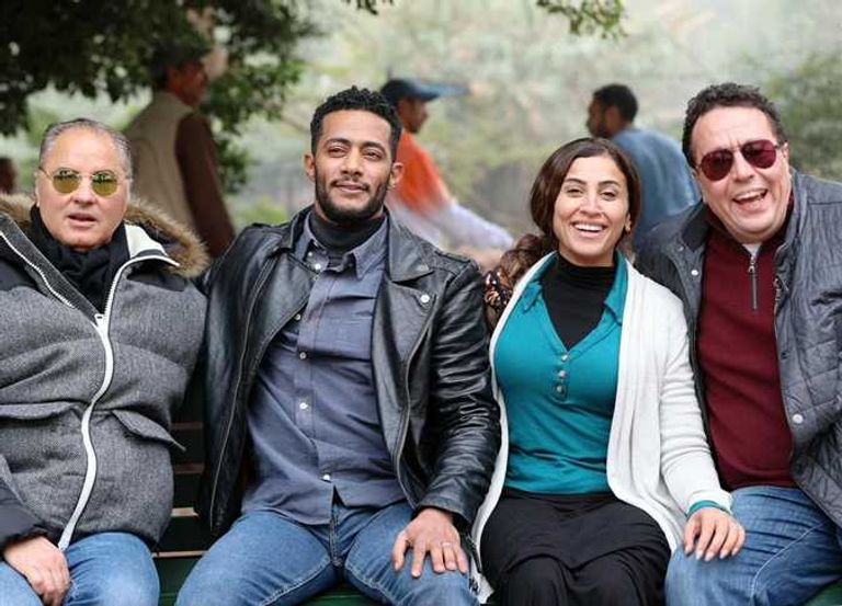 محمد رمضان في مشهد من مسلسل 