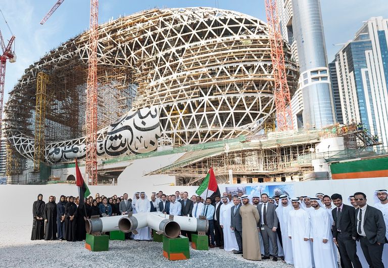 موعد افتتاح متحف المستقبل في #دبي بحضور #محمد_بن_راشد