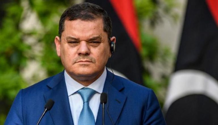 رئيس حكومة تصريف الأعمال المنتهية ولايته عبدالحميد الدبيبة