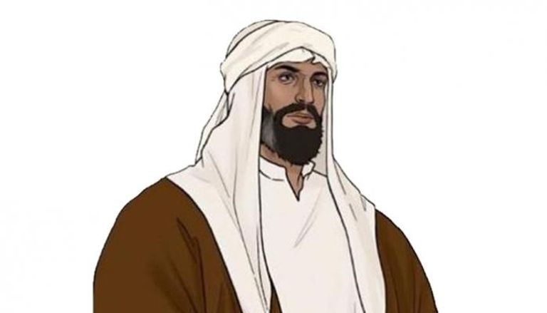 رسم تخيلي بناء علي وصف مصادر تاريخية للإمام محمد بن سعود- إعلام