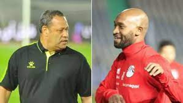 ضياء السيد ومحمود عبدالرازق "شيكابالا" ضياء السيد مدرب منتخب مصر