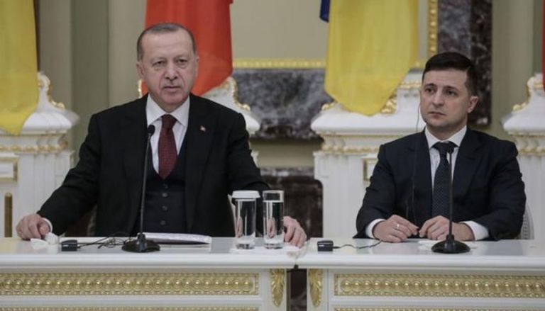 أردوغان ونظيره الأوكراني