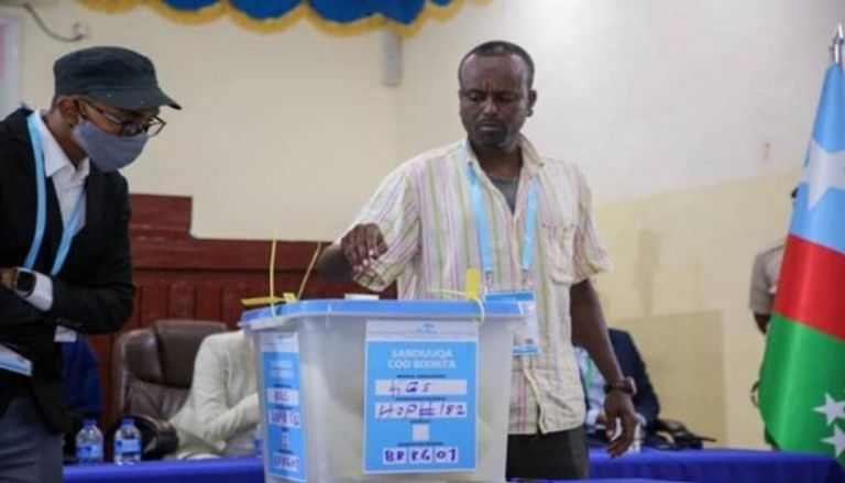جانب من انتخابات الصومال