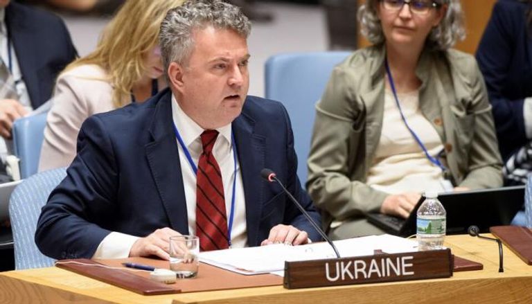 سيرغي كيسليتسيا مندوب أوكرانيا لدى مجلس الأمن