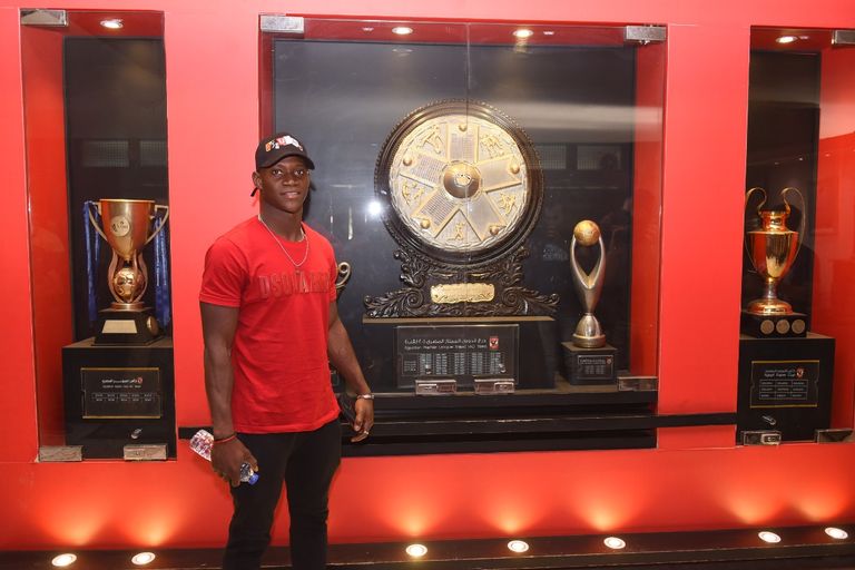 أليو ديانج نجم الأهلي المصري