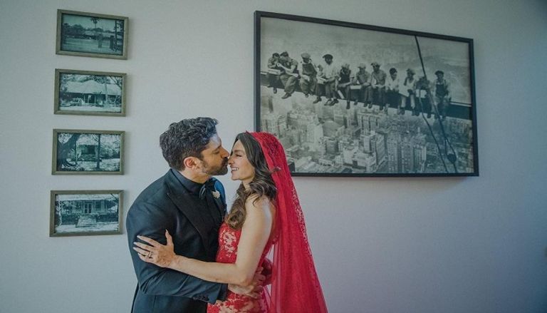 حفل زفاف شيباني دانديكار وفرحان اختر