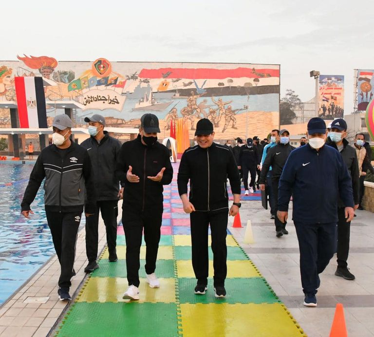 السيسي في الكلية الحربية