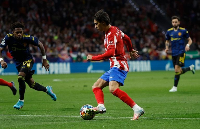 أتلتيكو مدريد ضد مانشستر يونايتد في دوري أبطال أوروبا