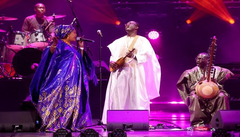 حفل أسطورة مالي أومو سنغاري في إكسبو 2020 دبي