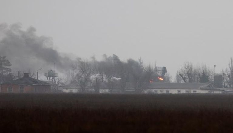 جانب من آثار القصف الروسي لأوكرانيا