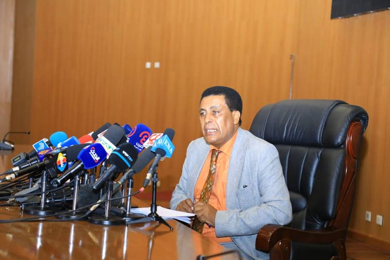 المتحدث الرسمي باسم الخارجية الإثيوبية دينا مفتي