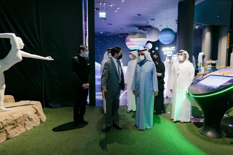 الشيخ محمد بن راشد آل مكتوم يزور جناحيّ الهند وباكستان