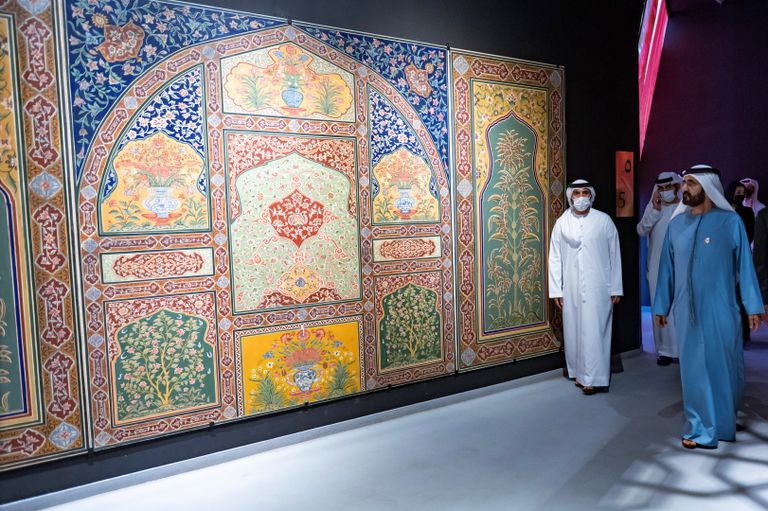 الشيخ محمد بن راشد آل مكتوم يزور جناحيّ الهند وباكستان