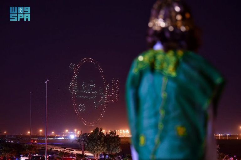 عروض مبهرة في سماء الرياض
