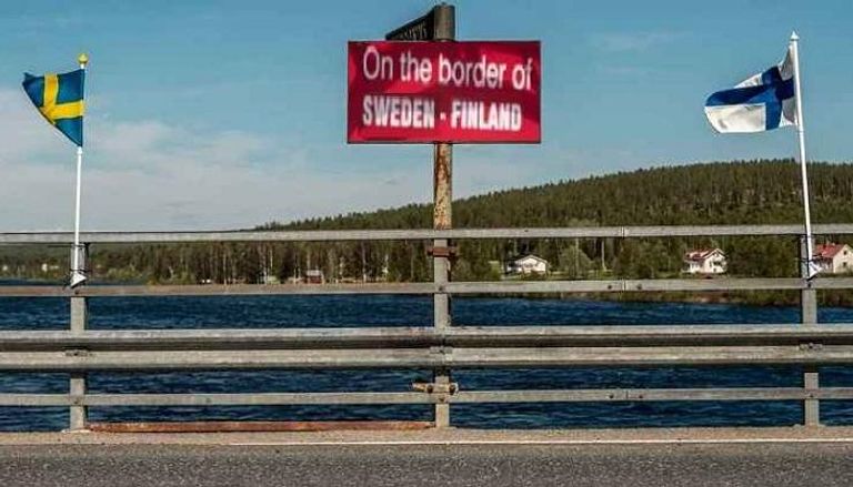 نقطة حدودية مشتركة بين السويد وفنلندا