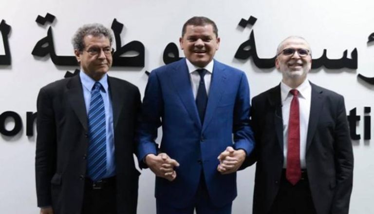 الدبيبة ووزير النفط محمد عون