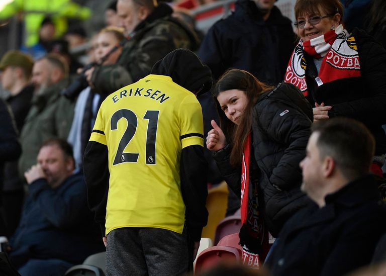 كريستيان إريكسن يعود إلى الدوري الإنجليزي كريستيان إريكسن يعود للظهور في الدوري الإنجليزي