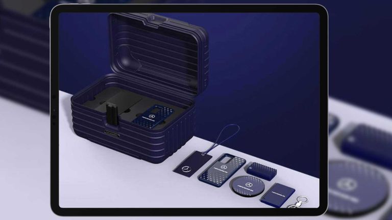 علبة هاتف سامسونج لمرسيدس