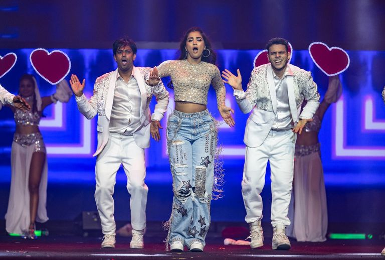 استعراض الفنان الهندي سلمان خان في إكسبو