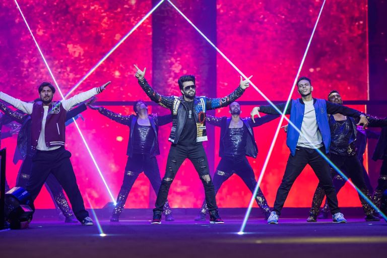 استعراض الفنان الهندي سلمان خان في إكسبو