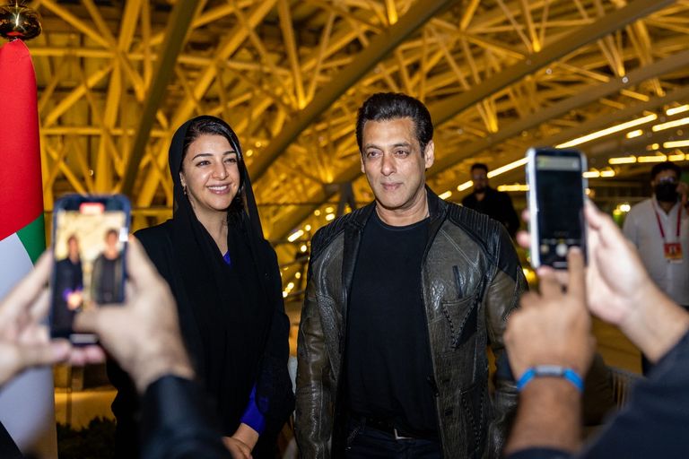 استعراض الفنان الهندي سلمان خان في إكسبو