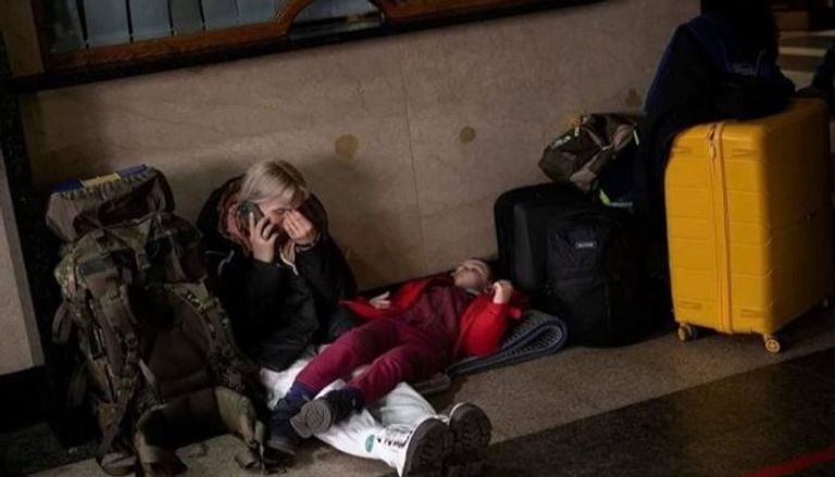 الحرب في أوكرانيا شردت آلاف الأسر