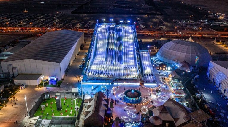 إحدى مناطق الفعاليات في موسم الرياض