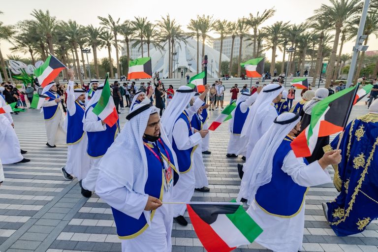 الجناح الكويتي يحتفل باليوم الوطني لبلاده في إكسبو