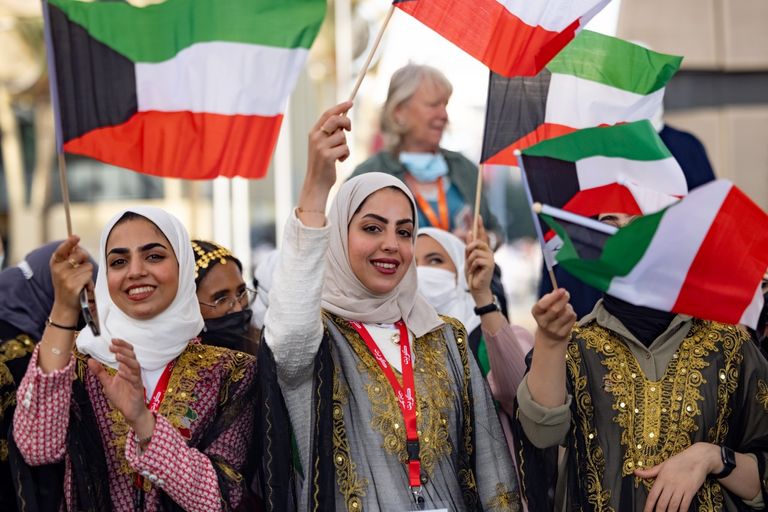 الجناح الكويتي يحتفل باليوم الوطني لبلاده في إكسبو