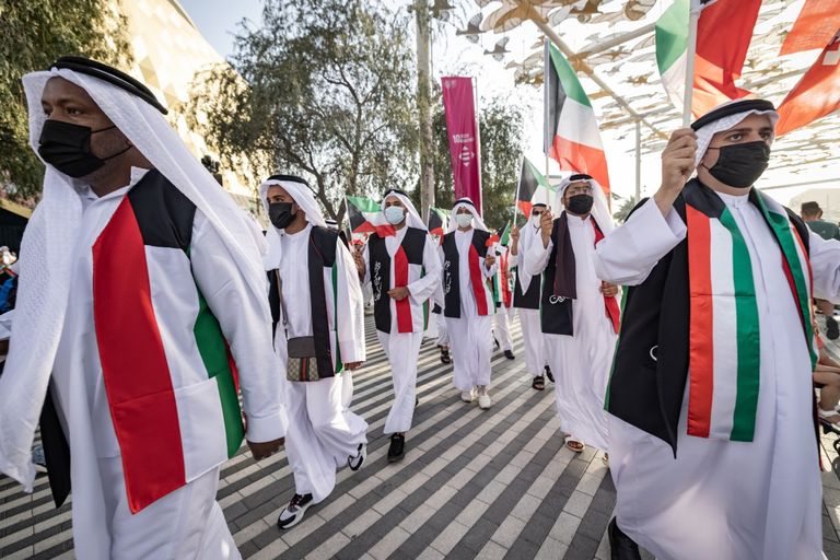الجناح الكويتي يحتفل باليوم الوطني لبلاده في إكسبو