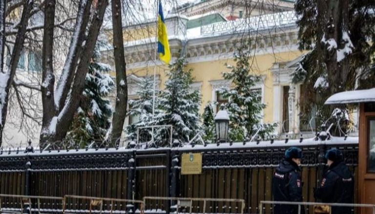 مقر السفارة الأوكرانية في موسكو - أرشيفية