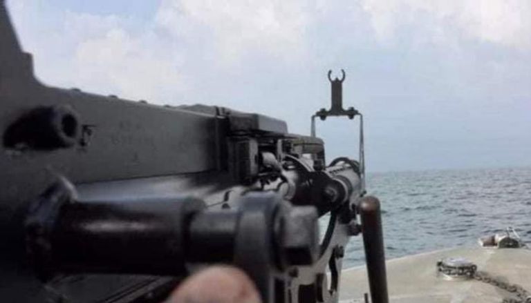 وحدات بحرية للجيش اليمني قبالة سواحل حجة