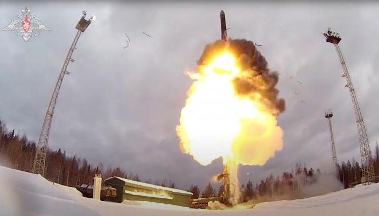 إطلاق صاروخ باليستي روسي - رويترز