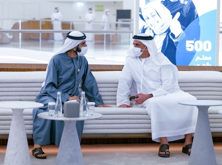 محمد بن راشد يطلق المرحلة التشغيلية للمدرسة الرقمية