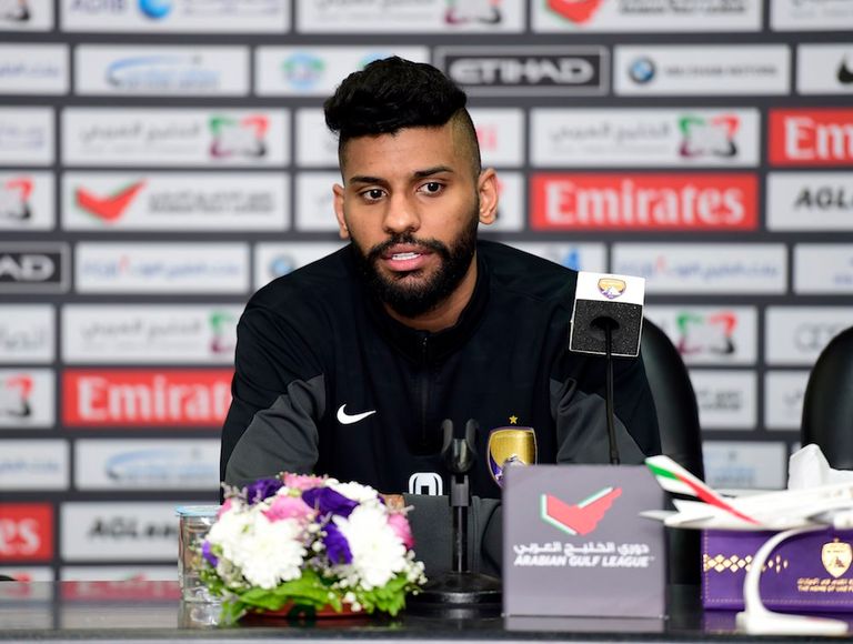 راشد عيسى لاعب العربي الإماراتي