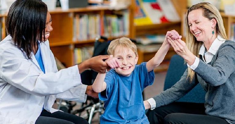 طفل مريض بمتلازمة هتشينسون جيلفورد بروجيريا