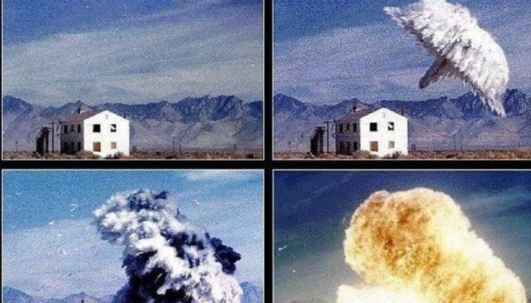 انفجار لقنبلة فراغية- صورة من الإنترنت