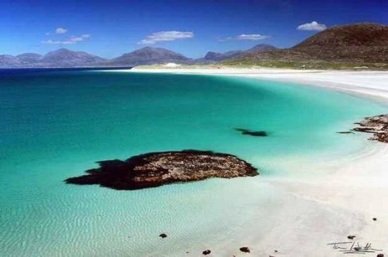 شاطيء Luskentyre   شاطئ Praia da Falésia