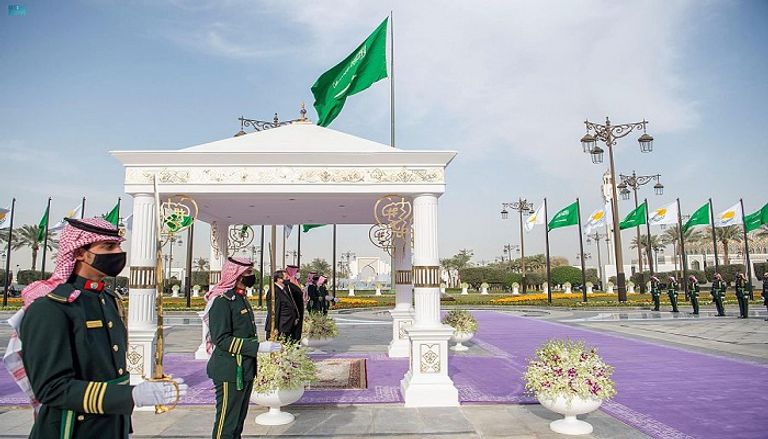 الأمير محمد بن سلمان ورئيس قبرص