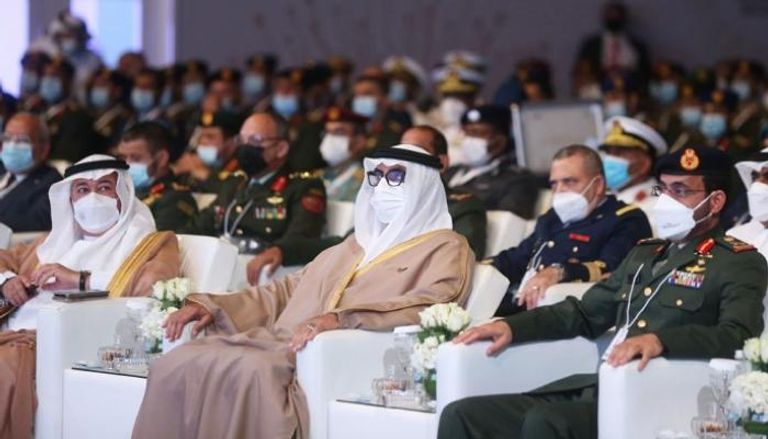 جانب من جلسات مؤتمر "أمن التكنولوجيا والصناعات الدفاعية" في أبوظبي