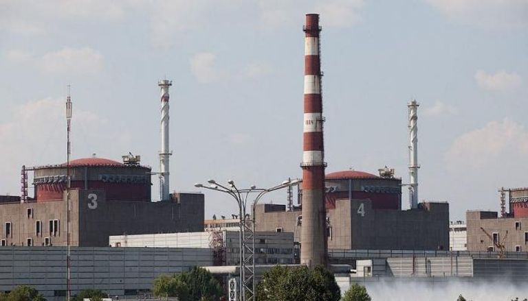 محطة زاباروجيا للطاقة النووية في أوكرانيا
