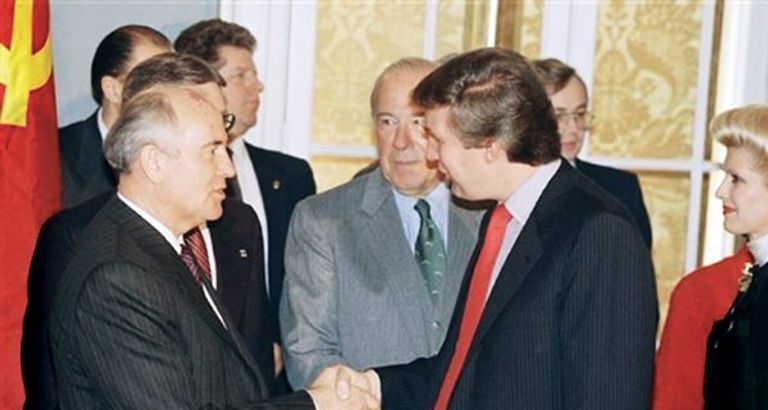 بوتين وجورباتشوف